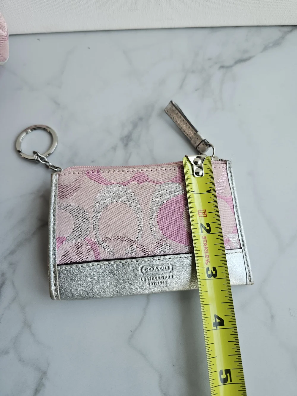 Pink Kisslock Wristlet and Card Wallet - Picture 12 of 12